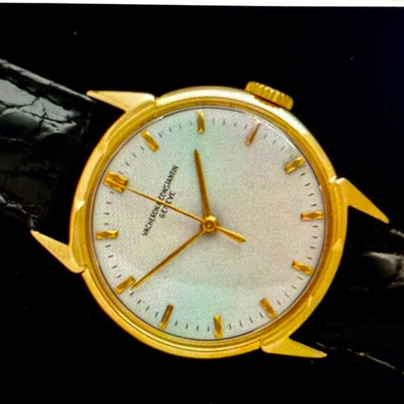 Vacheron & Constantin 1950's Vintage Mens RARE Ref. 4990 Dress Watch18K G-VCCase - Picture 12 of 16